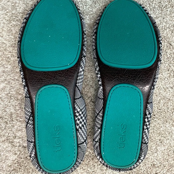 Tieks Seafield Check Limited Release Flats Comfortable Textile sz 10 price firm - Picture 4 of 10